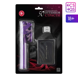 Эротический набор для двоих «50 оттенков страсти», 3 в 1 (10 карт, плётка, 1 кубик), 18+, 4672576
