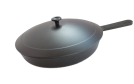 Сковорода чугунная с крышкой