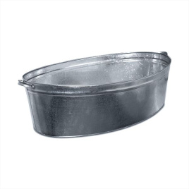 Ванна хозяйственная оцинкованная 120 литров