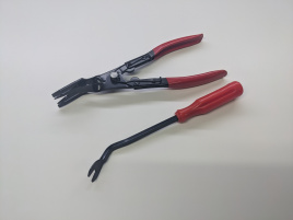 Комплект съемников клипс и пистонов